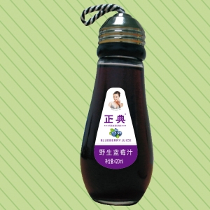 野生蓝莓汁