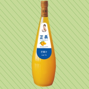 1.5L正典芒果汁小口瓶