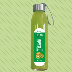 420ml正典猕猴桃汁水杯瓶