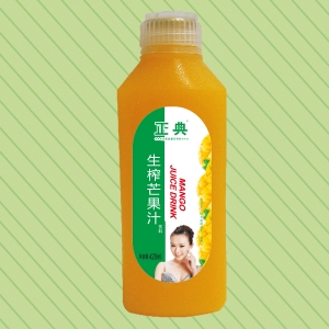 420ml正典生榨芒果汁方塑料瓶
