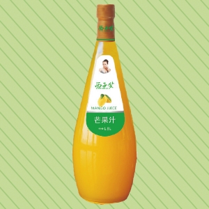 1.5L西子笑生榨芒果汁大口瓶