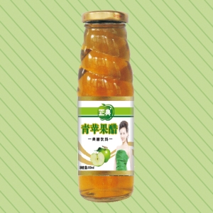 330ml正典青苹果醋螺旋瓶