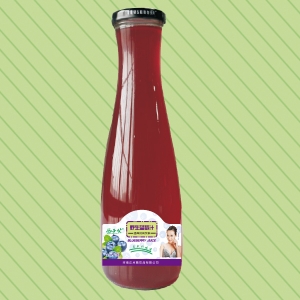 1.5L西子笑野生蓝莓汁大口瓶